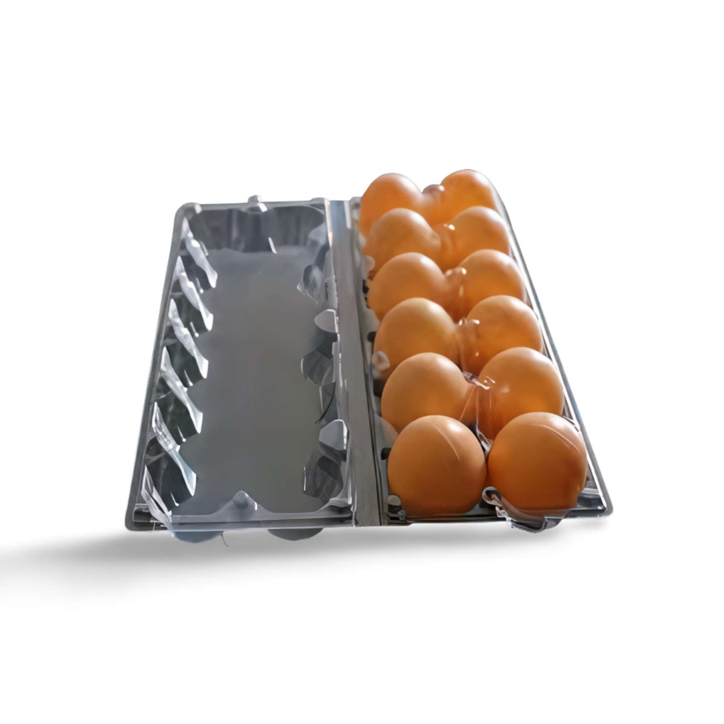 Transparent egg crates-12 holes