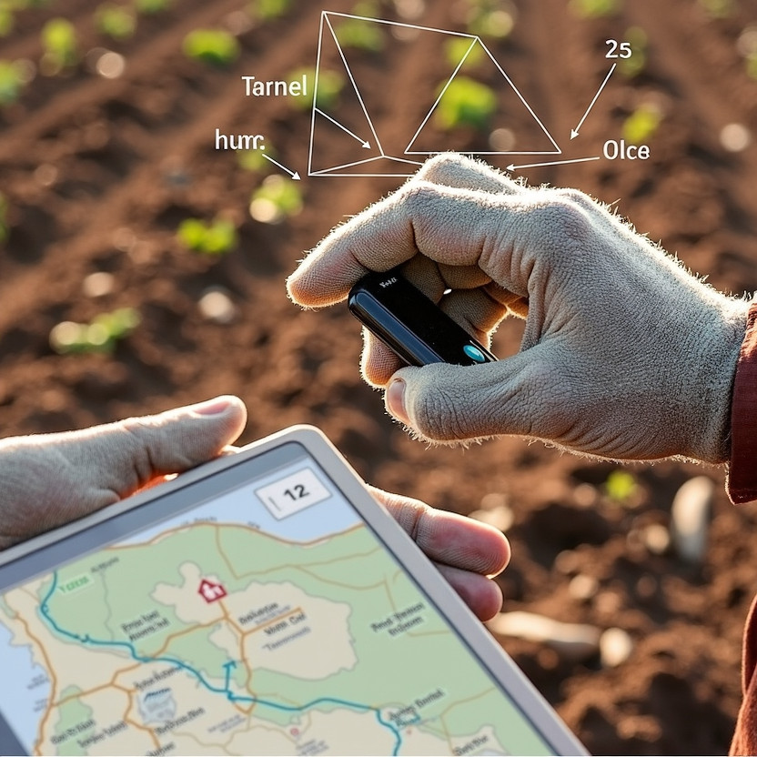 AI and GPS Guided Soil analysis AI and GPS Guided Soil analysis